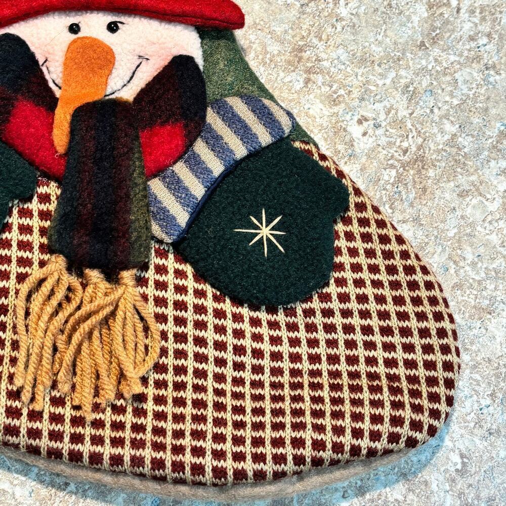 4 Cozy Cabin Christmas Fleece Faux Fur Christmas Stockings Holiday Decor - Picture 3 of 13